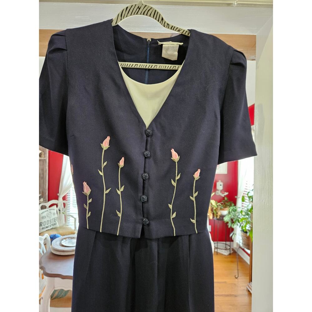 Miss Dorby Vintage Woman Dress Size 16 - Picture 4 of 4